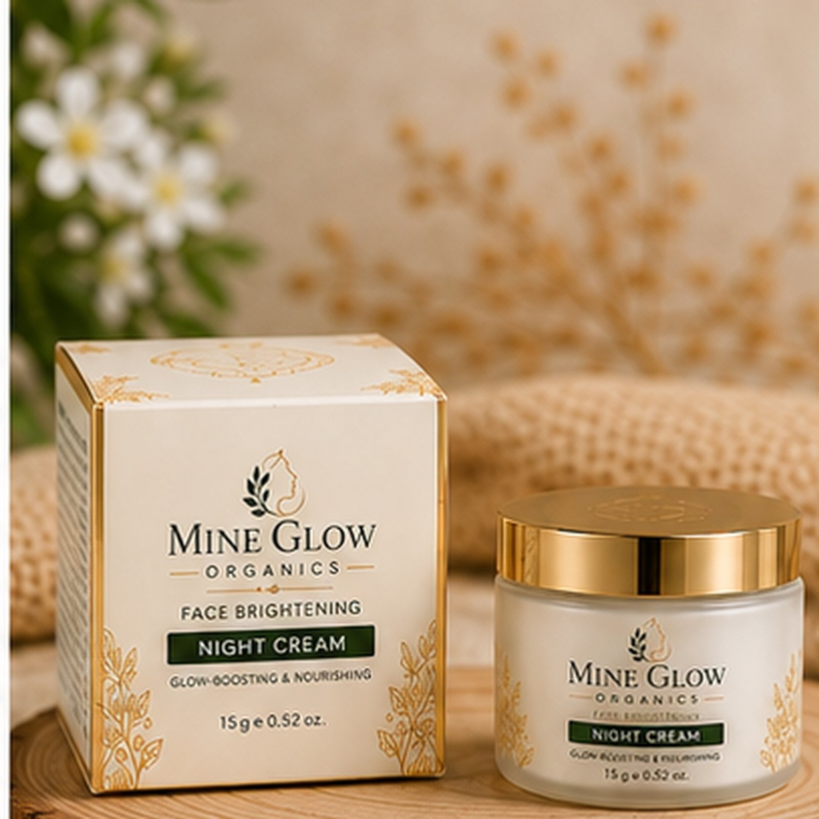 Mine Glow Organics Night Cream